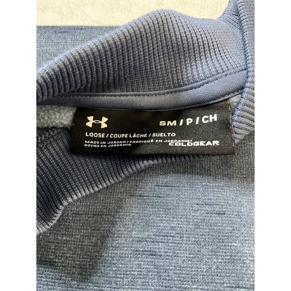 Under Armour Boys Loose Fit Crewneck Sweatshirt‎ Blue Small - Picture 2 of 5